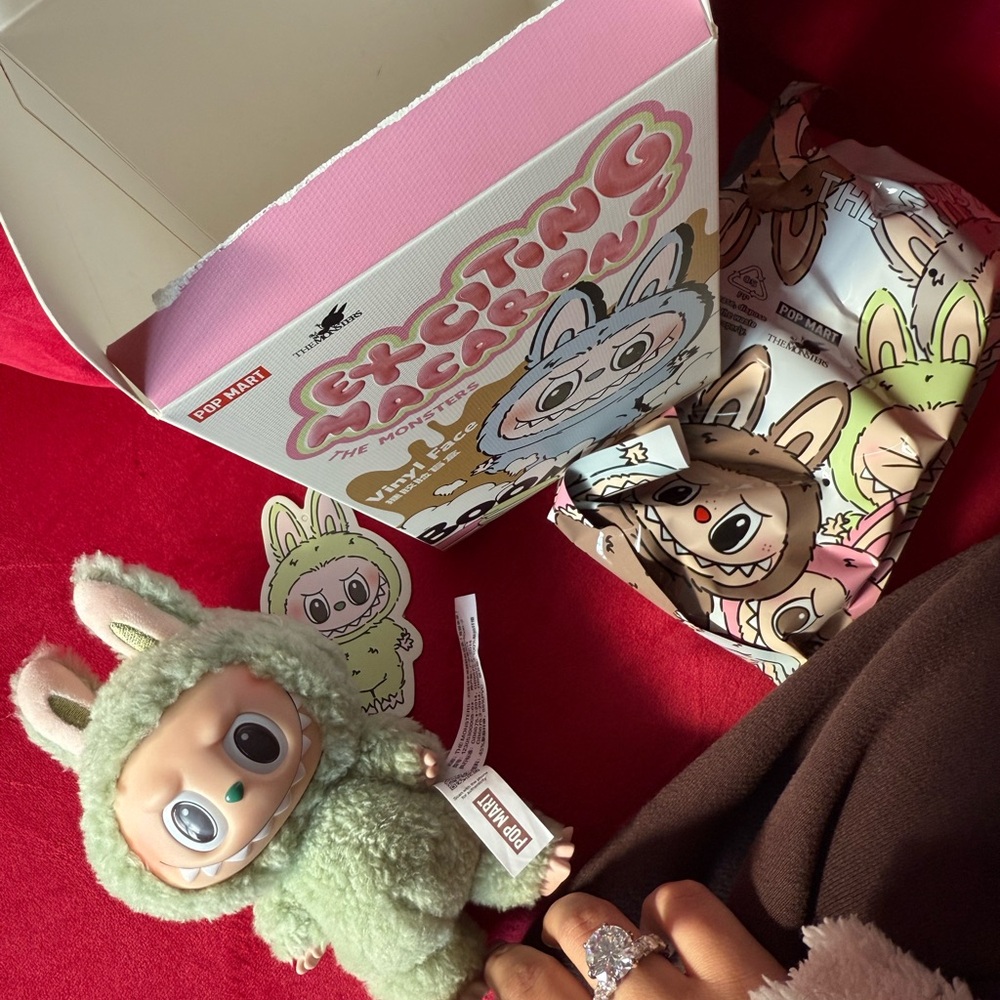 Mint Green Collectible Toy with Box